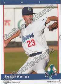 2011 Ogden Raptors Brandon Martinez