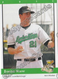 2011 Clinton LumberKings Brandon Maurer
