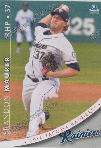 2014 Tacoma Rainiers Brandon Maurer