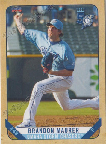 2018 Omaha Royals Brandon Maurer