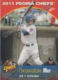 2011 Peoria Chiefs Brandon May