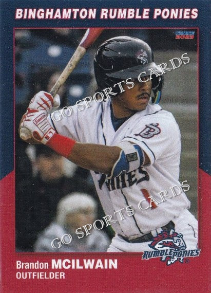 2023 Binghamton Rumble Ponies Brandon McIlwain