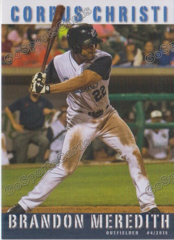 2015 Corpus Christi Hooks Brandon Meredith