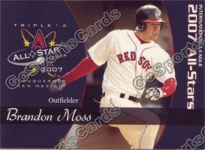 2007 International League All Star Choice Brandon Moss