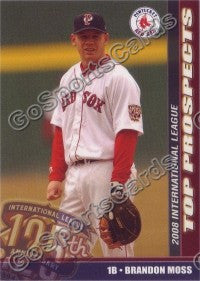 2008 International League Top Prospects Brandon Moss