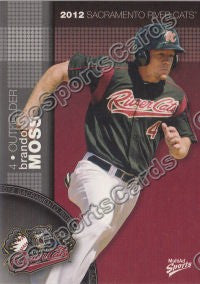 2012 Sacramento River Cats Brandon Moss
