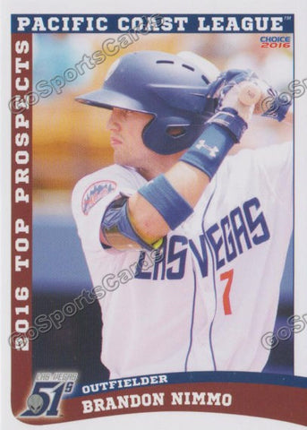 2016 Pacific Coast League Top Prospect PCL Brandon Nimmo