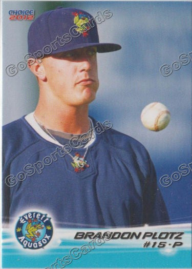 2012 Everett AquaSox Brandon Plotz