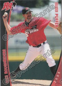 2008 Frisco Roughriders Brandon Puffer