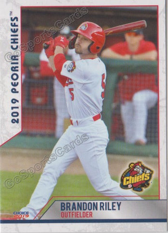 2019 Peoria Chiefs Brandon Riley