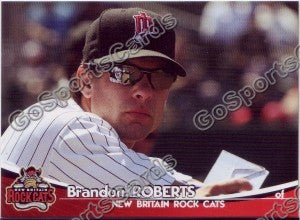 2009 New Britain Rock Cats Brandon Roberts