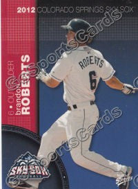 2012 Colorado Springs Sky Sox Brandon Roberts
