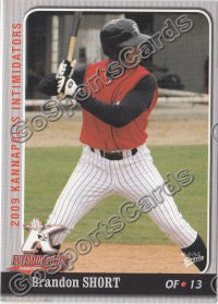2009 Kannapolis Intimidators Brandon Short