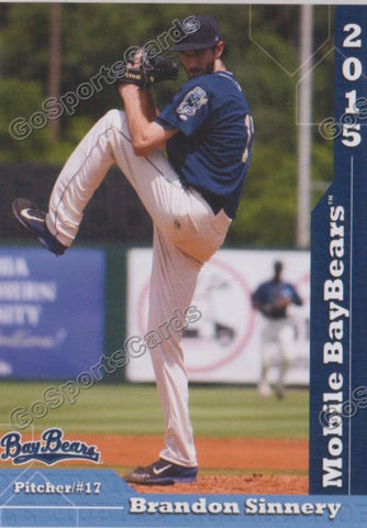 2015 Mobile BayBears Brandon Sinnery