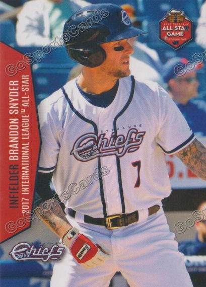 2017 International League All Star Brandon Snyder