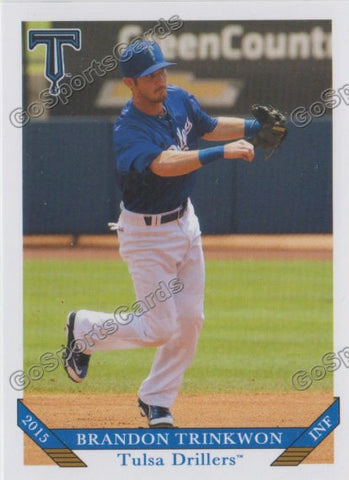 2015 Tulsa Drillers Brandon Trinkwon