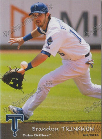2016 Tulsa Drillers Brandon Trinkwon