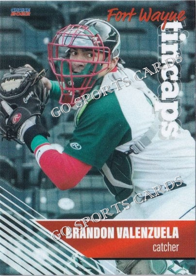 2022 Fort Wayne TinCaps Brandon Valenzuela