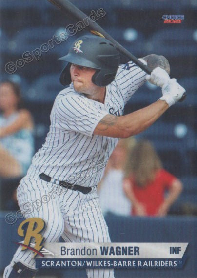 2021 Scranton Wilkes Barre RailRiders Brandon Wagner