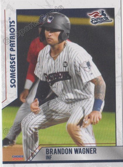 2021 Somerset Patriots Brandon Wagner