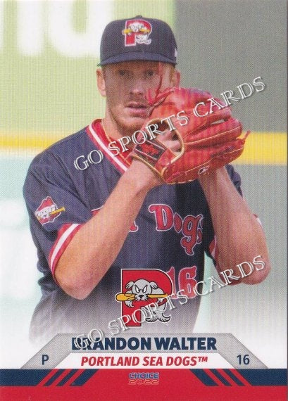 2022 Portland Sea Dogs Brandon Walter