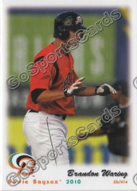 2010 Bowie Baysox Brandon Waring
