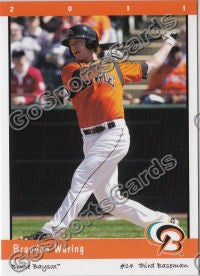 2011 Bowie Baysox Brandon Waring