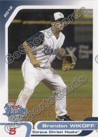 2012 Corpus Christi Hooks Brandon Wikoff