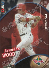 2009 Cedar Rapids Kernels DAV Brandon Wood