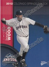 2012 Colorado Springs Sky Sox Brandon Wood