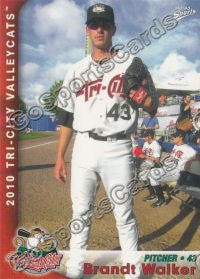 2010 Tri City ValleyCats Brandt Walker
