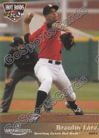 2011 Bowling Green Hot Rods Braulio Lara