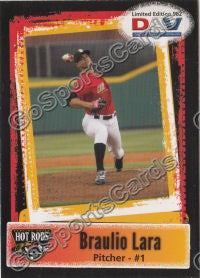 2011 Bowling Green Hot Rods DAV Braulio Lara
