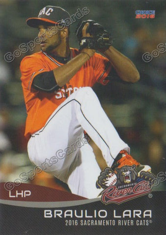 2016 Sacramento River Cats Braulio Lara