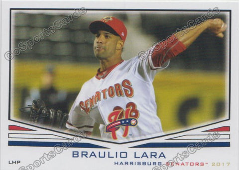 2017 Harrisburg Senators Braulio Lara