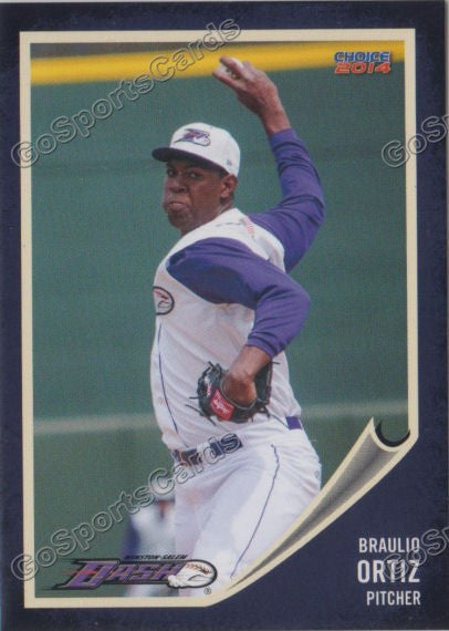 2014 Winston Salem Dash Braulio Ortiz