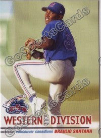 2004 GrandStand Northwest League All Star Braulio Santana