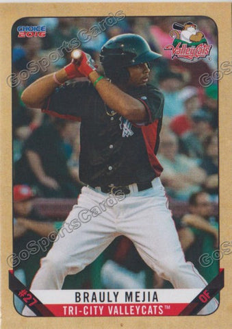 2016 Tri City ValleyCats Brauly Mejia