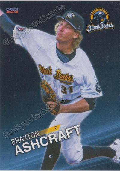 2019 West Virginia Black Bears Braxton Ashcraft