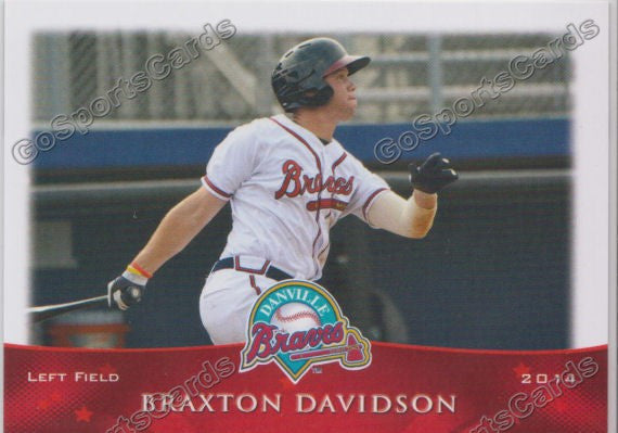2014 Danville Braves Braxton Davidson