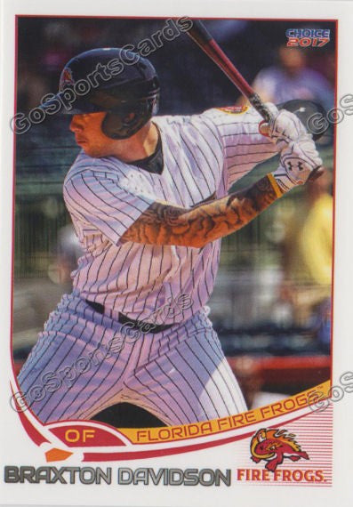 2017 Florida Fire Frogs Braxton Davidson