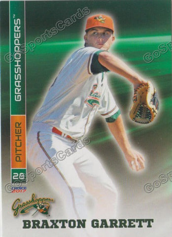 2017 Greensboro Grasshoppers Braxton Garrett