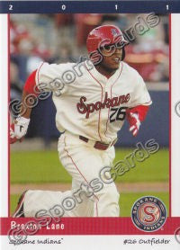 2011 Spokane Indians Braxton Lane