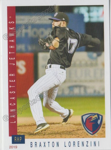 2019 Lancaster JetHawks Braxton Lorenzini