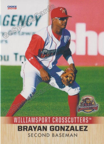 2018 Williamsport Crosscutters Brayan Gonzalez