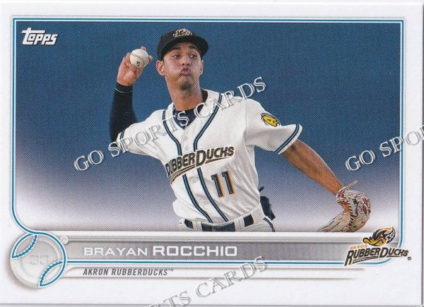 2022 Topps Pro Debut Brayan Rocchio PD-22