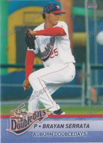 2016 Auburn Doubledays Brayan Serrata