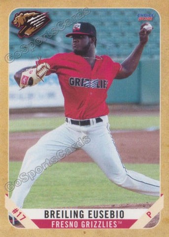 2021 Fresno Grizzlies Breiling Eusebio