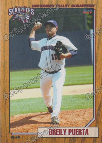 2013 Mahoning Valley Scrappers Breily Puerta