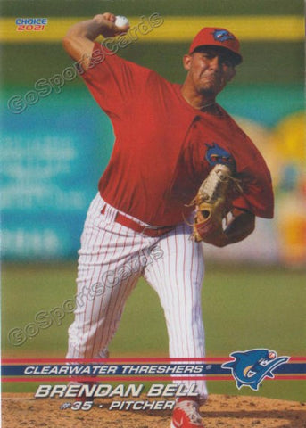2021 Clearwater Threshers Brendan Bell